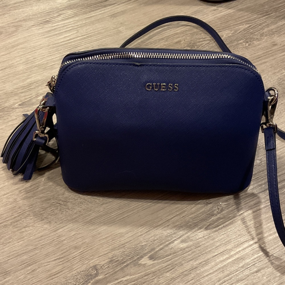 Guess Dark Blue Crossbody Bag
